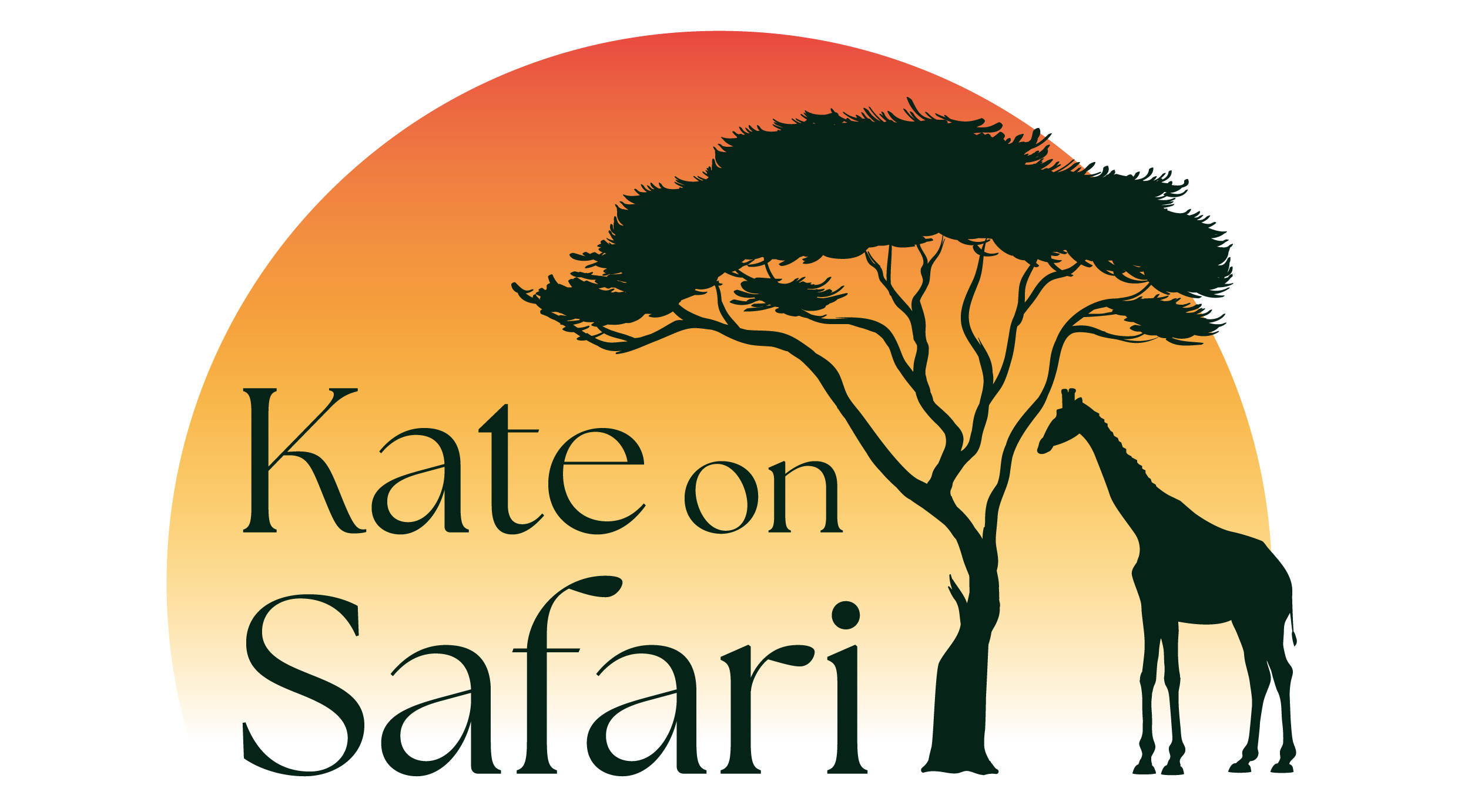 Kate on Safari